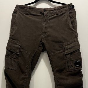 CP Company Corduroy Cargo Pant (Brown)